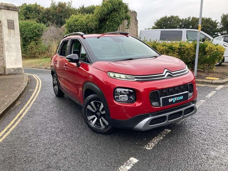 Red Used 2021 Citroën C3 Aircross PureTech SUV | £10,795 (Fair price) - Image 1/4