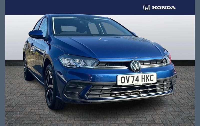 Used VW Polo Match 94 HP (69 kW) 2024 Blue Hatchback