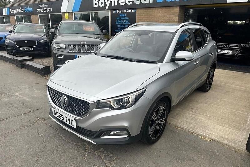 Silver Used 2019 MG ZS Exclusive Sedan | £7,495 (Fair price) - Image 1/1