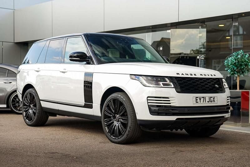White Used 2021 Land Rover Range Rover SUV | £48,995 (Expensive) - Image 1/4