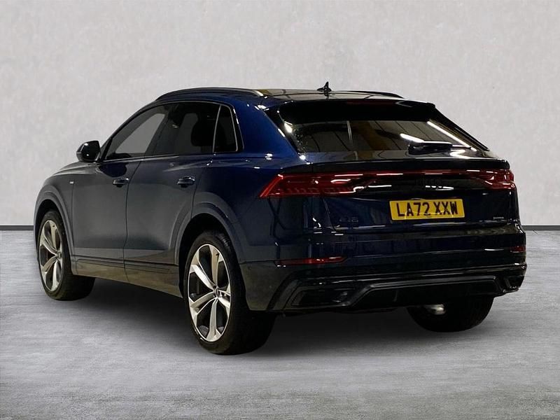 Used Audi Q8 Black Edition 340 HP (250 kW) 2023 Blue SUV