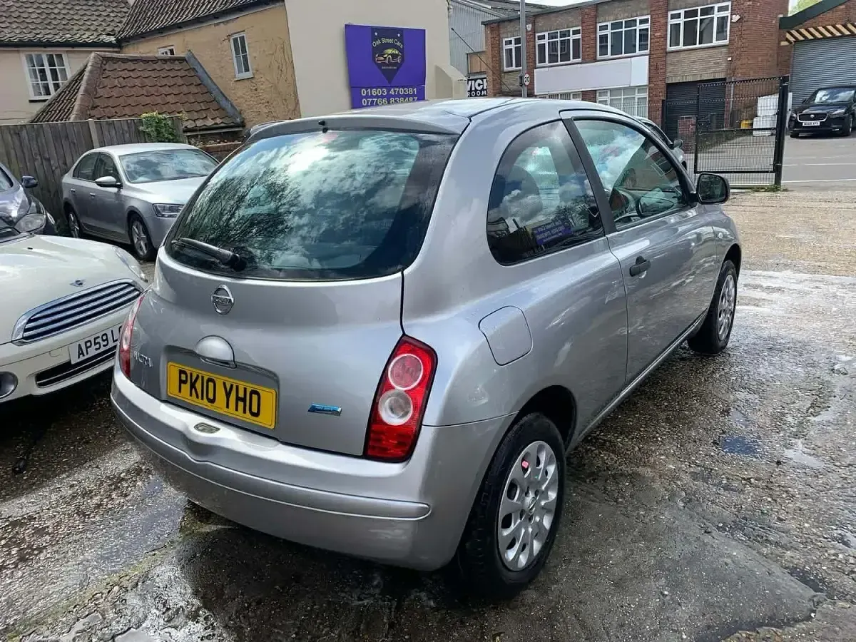 Used Nissan Micra Visia 2010 Silver Hatchback