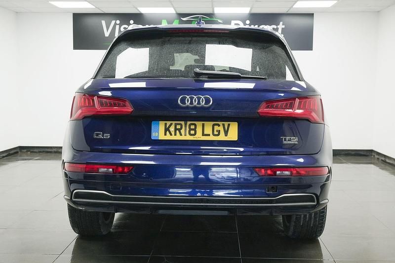 Used Audi Q5 S-Line 252 HP (185 kW) 2018 Blue SUV