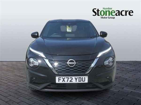 Black Used 2022 Nissan Juke Tekna SUV | £18,414 (Fair price) - Image 1/3