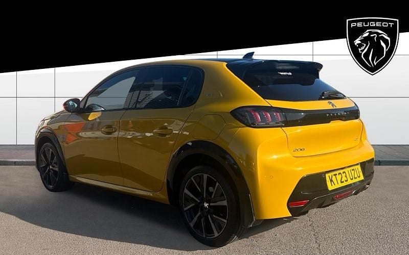 Used Peugeot 208 GTi 102 HP (75 kW) 2023 Yellow Hatchback