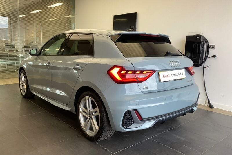 Used Audi A1 S-Line 95 HP (69 kW) 2020 Grey Hatchback