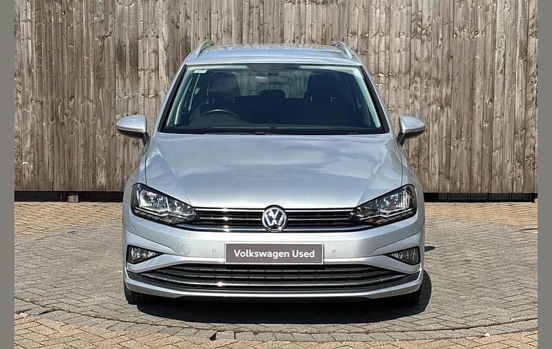 Silver Used 2019 VW Golf Sportsvan GT MPV | £14,099 (Fair price) - Image 1/4