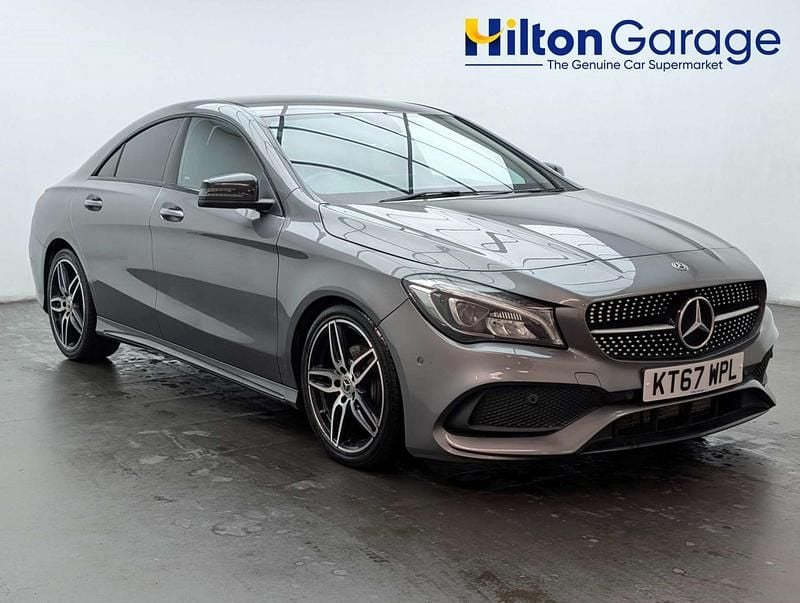 Used Mercedes CLA200 AMG line 2018 Grey Coupe