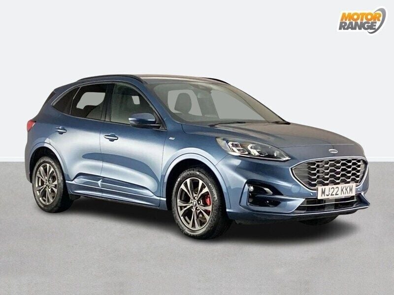 Blue Used 2022 Ford Kuga ST-Line SUV | £19,895 (Good price) - Image 1/4