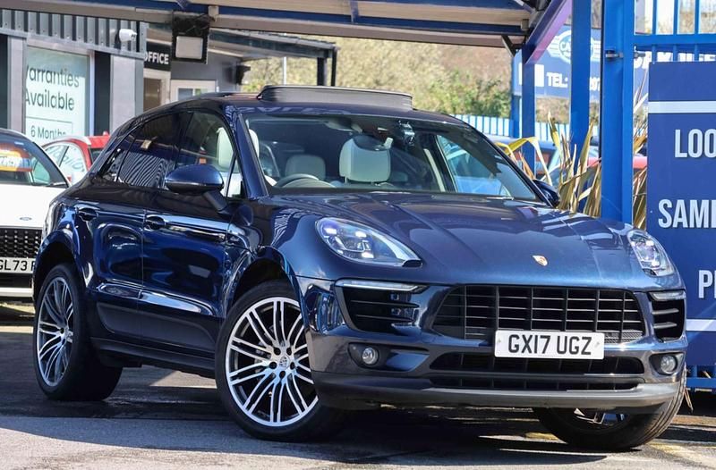 Used Porsche Macan S 2017 Blue SUV