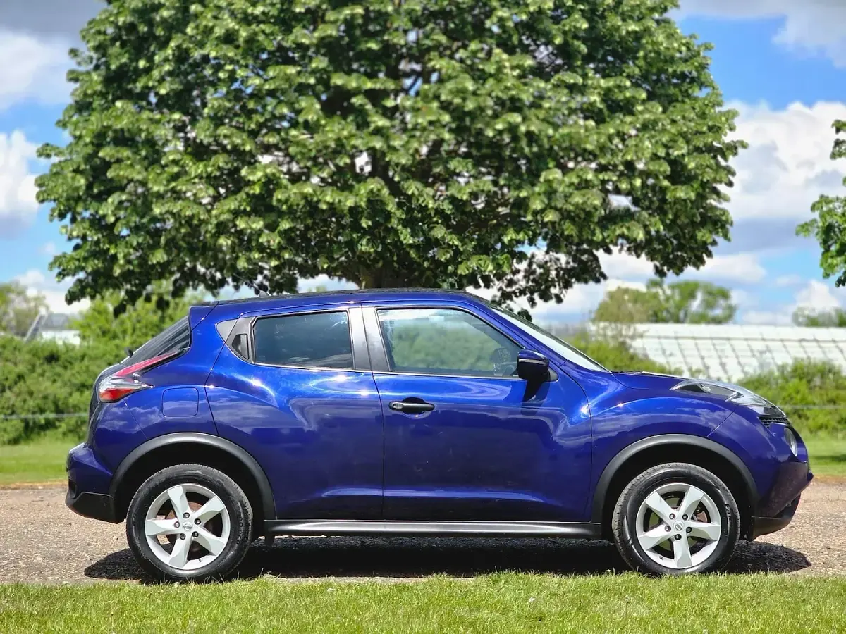 Used Nissan Juke Visia 92 HP (67 kW) 2014 Blue SUV