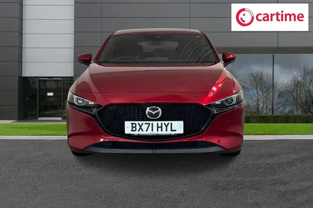 Used Mazda 3 Inclusive 2021 Red Hatchback