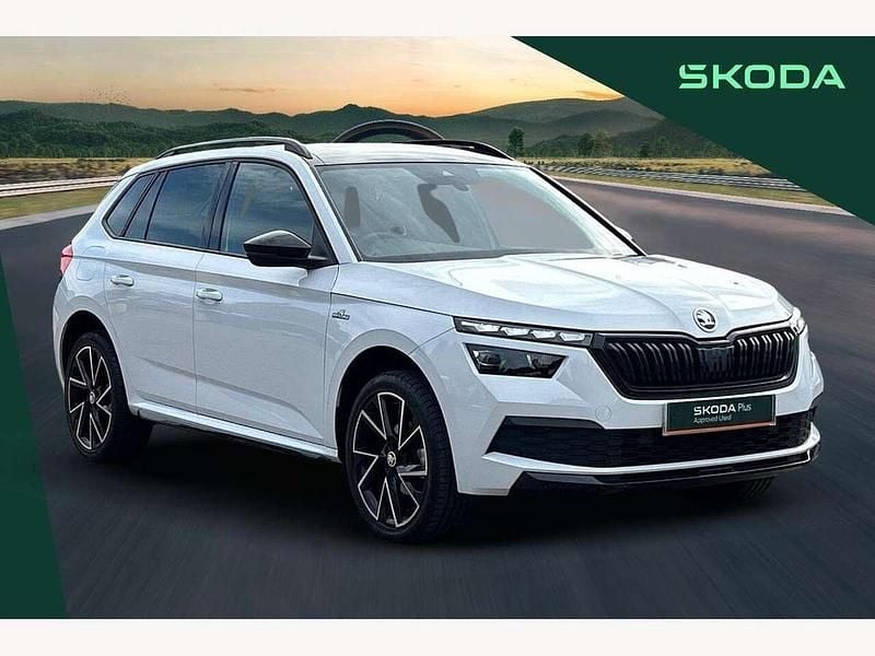 White Used 2022 Skoda Kamiq Monte Carlo SUV | £17,777 (Fair price) - Image 1/3