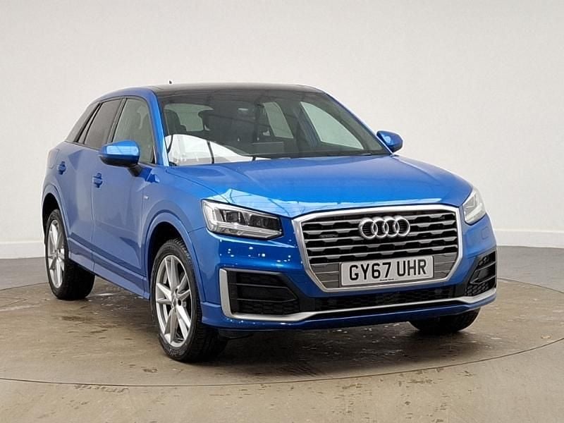 Used Audi Q2 S-Line 190 HP (139 kW) 2017 Blue SUV