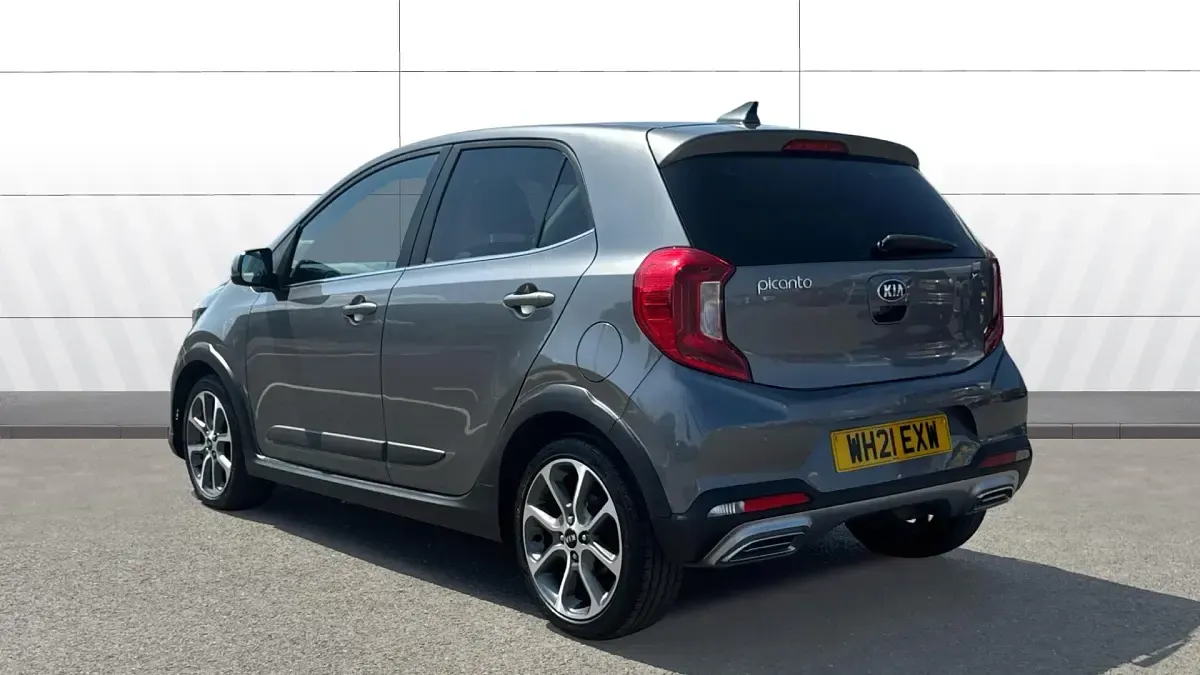 Used Kia Picanto X-Line 67 HP (49 kW) 2021 Grey Hatchback