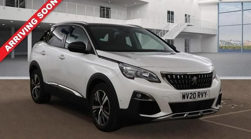 White Used 2020 Peugeot 3008 Allure Hatchback | £11,550 (Good price) - Image 1/4