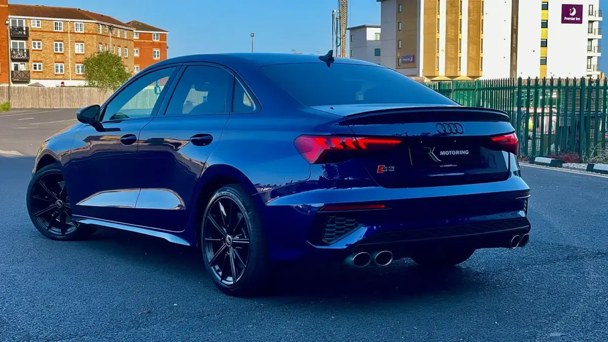 Used Audi A3 Advanced 310 HP (228 kW) 2022 Blue Sedan