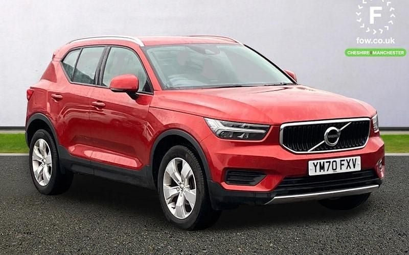 Red Used 2020 Volvo XC40 Momentum SUV | £19,399 (Fair price) - Image 1/3