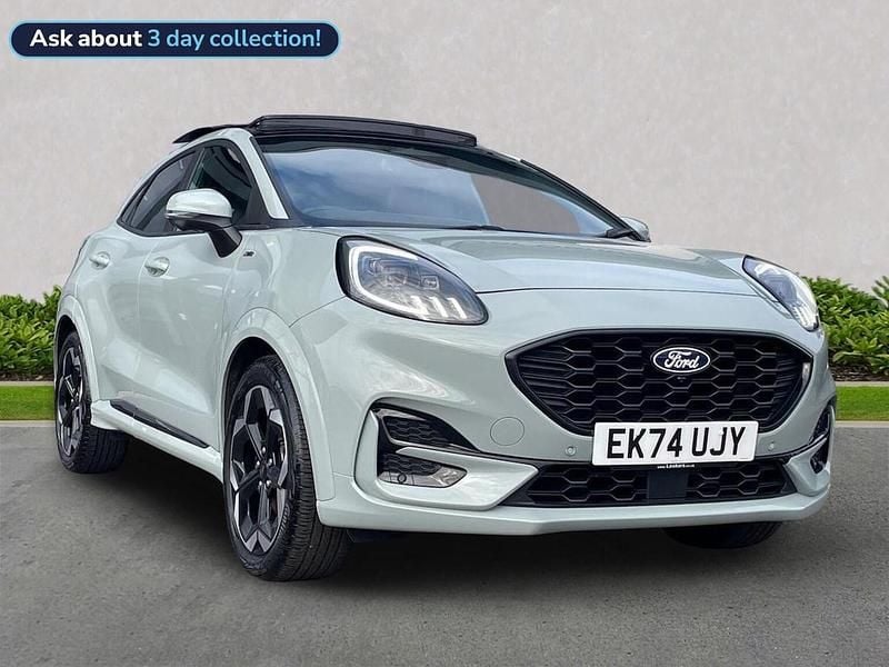 Grey Used 2024 Ford Puma Gen-E ST-Line X Hatchback | £22,799 (Expensive) - Image 1/4