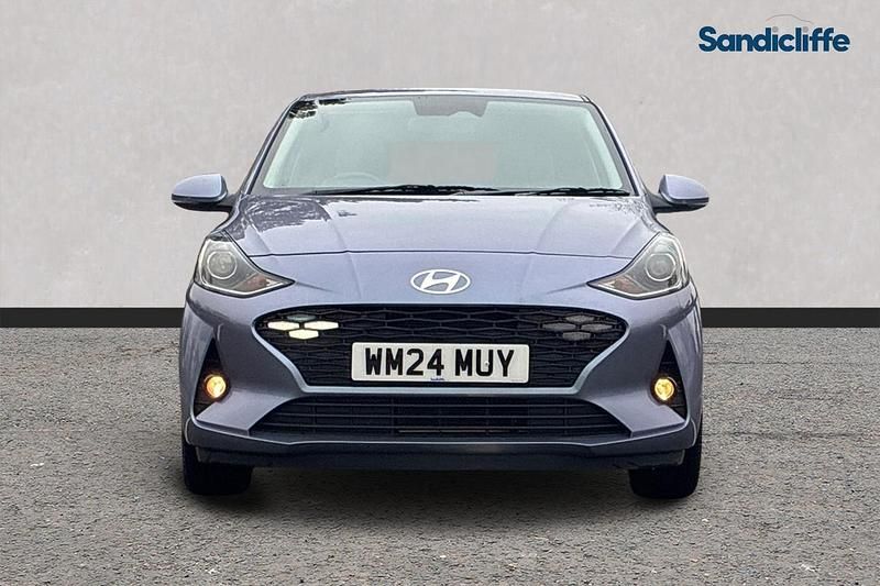 Used Hyundai i10 Premium 2024 Blue Hatchback