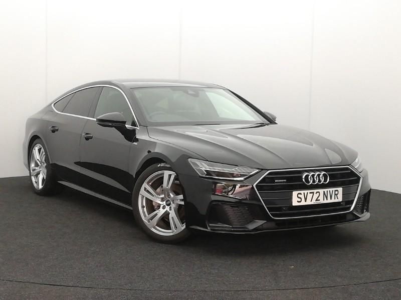 Black Used 2022 Audi A7 S-Line Hatchback | £34,998 (A bit pricey) - Image 1/4
