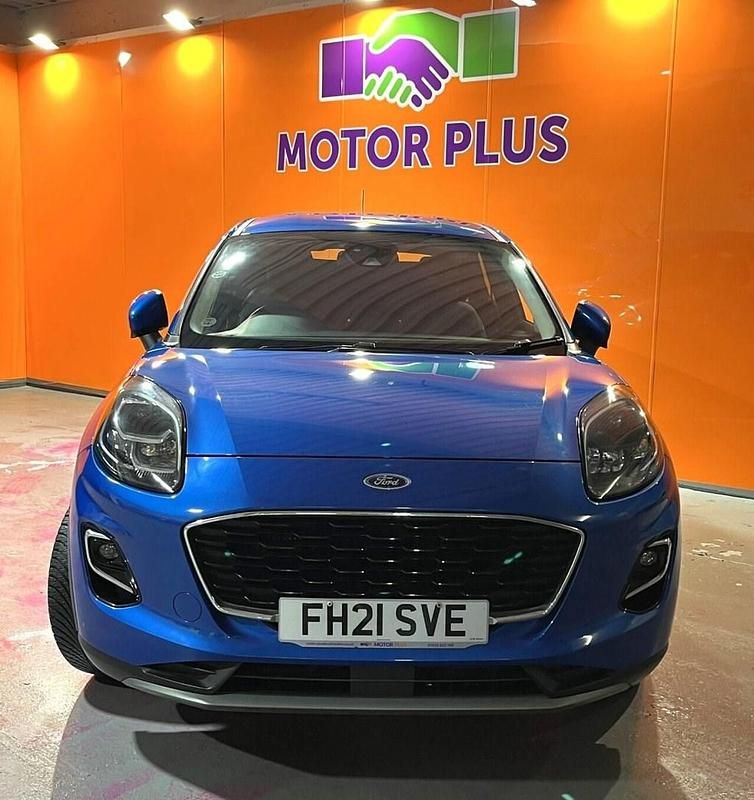 Used Ford Puma Titanium 125 HP (91 kW) 2021 Blue SUV