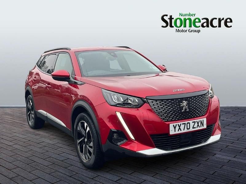 Used Peugeot 2008 Allure Premium 130 HP (95 kW) 2020 Red SUV