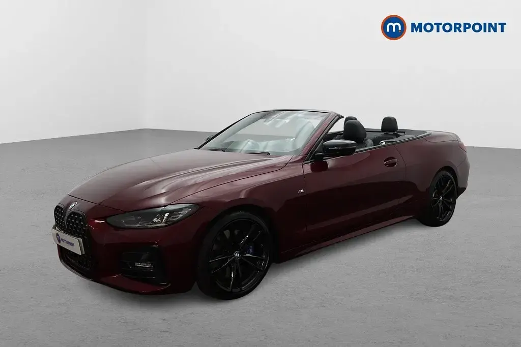 Used BMW 420 Cabriolet M Sport 190 HP (139 kW) 2022 Red Cabriolet