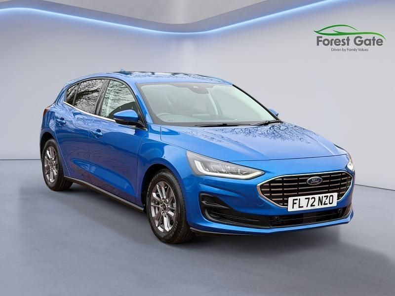 Used Ford Focus Style 125 HP (91 kW) 2022 Blue Hatchback