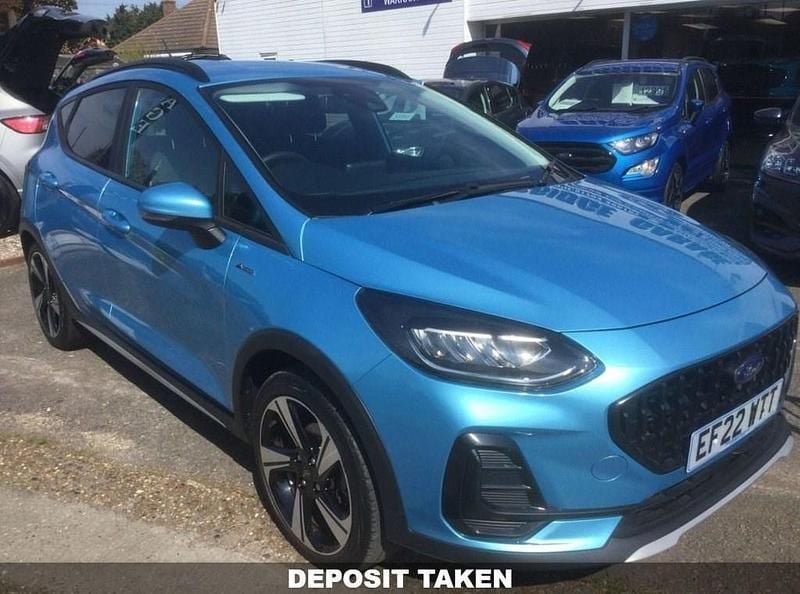 Blue Used 2022 Ford Fiesta Active Hatchback | £14,995 (Fair price) - Image 1/4