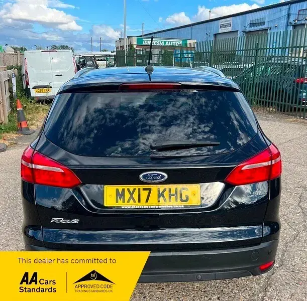 Used Ford Focus Zetec 2017 Black