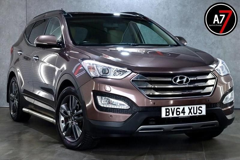 Brown Used 2014 Hyundai Santa Fe Premium SE SUV | £9,990 (Fair price) - Image 1/4