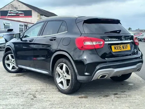 Used Mercedes GLA200 AMG line 136 HP (100 kW) 2016 Black SUV