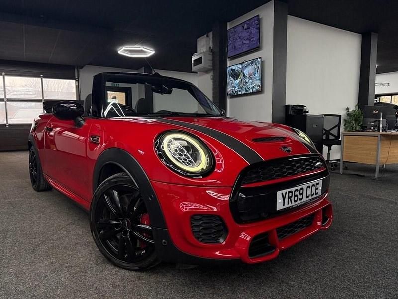 Used Mini John Cooper Works Cabriolet 2019 Red Cabriolet