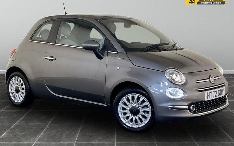 Grey Used 2022 Fiat 500 Dolcevita Hatchback | £8,595 - Image 1/2