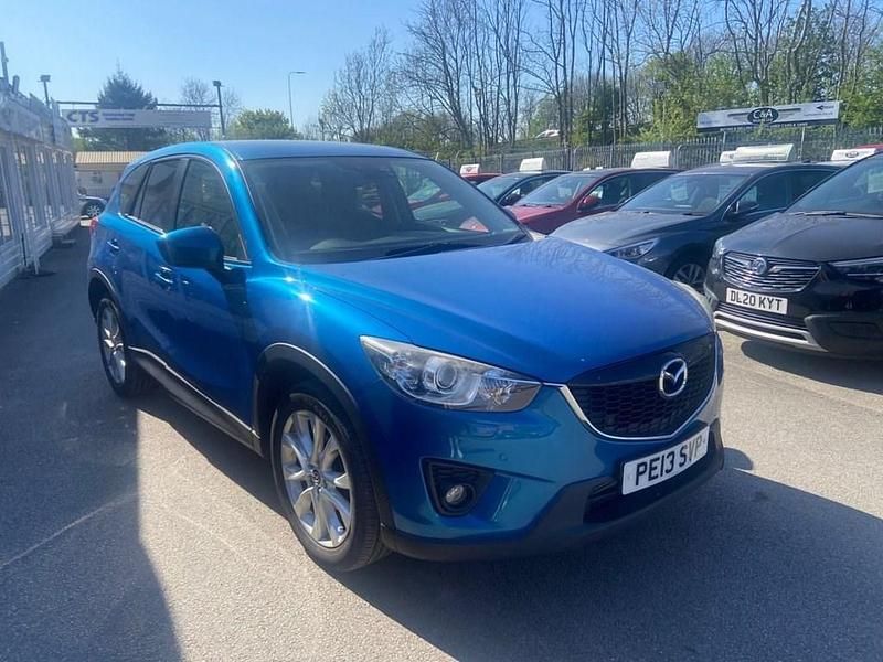 Second-hand Mazda CX-5 Inclusive 175 CP (128 kW) 2013 Albastru SUV