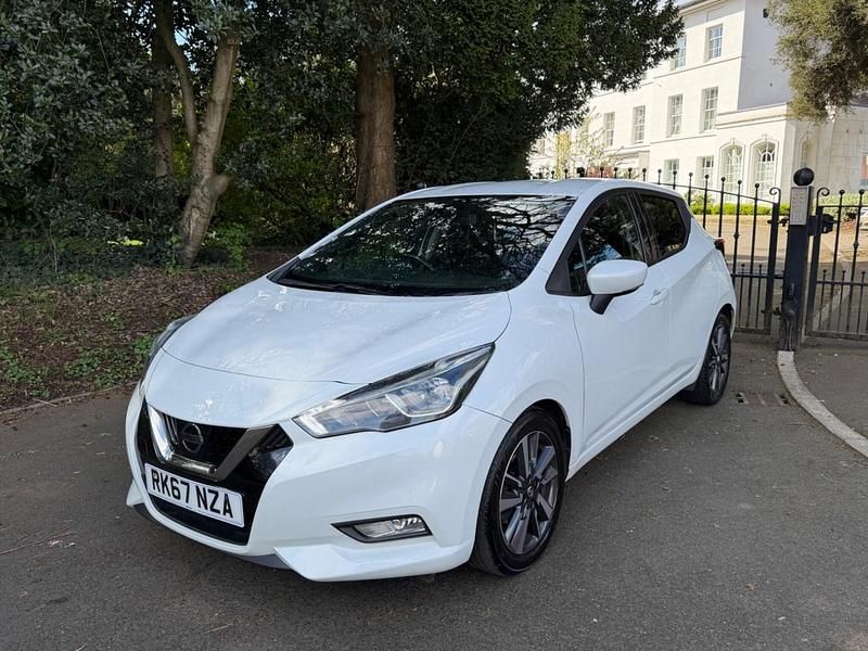 Used Nissan Micra N-Connecta 90 HP (66 kW) 2017 White Hatchback
