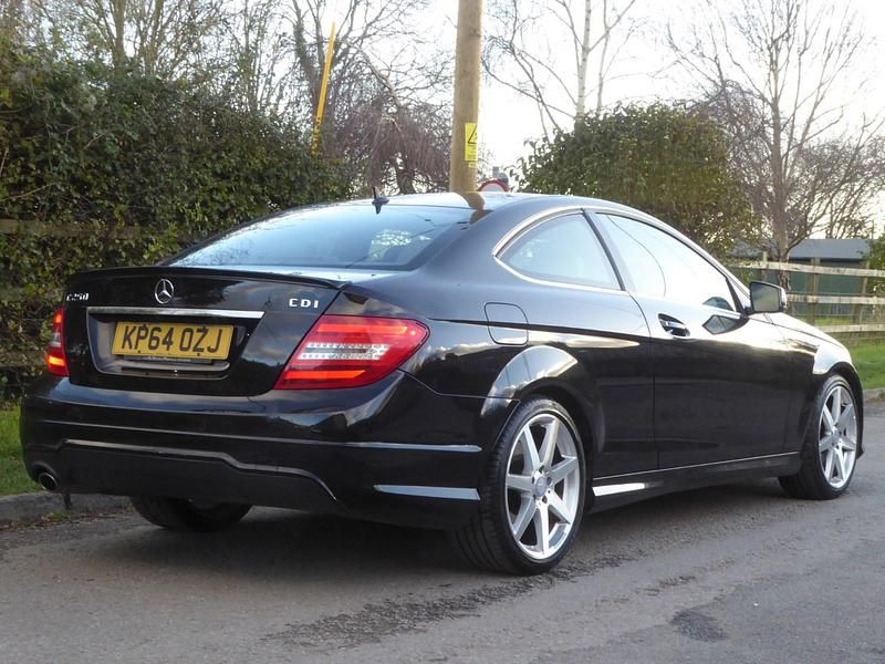 Used Mercedes C250 Sport Edition 2014 Black Coupe