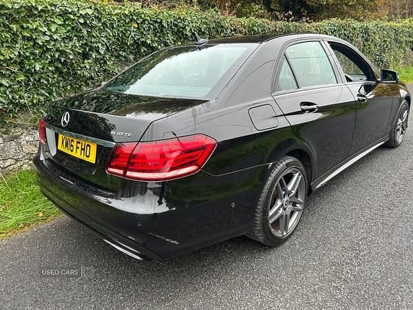 Used Mercedes E220 AMG 177 HP (130 kW) 2016 Black Sedan