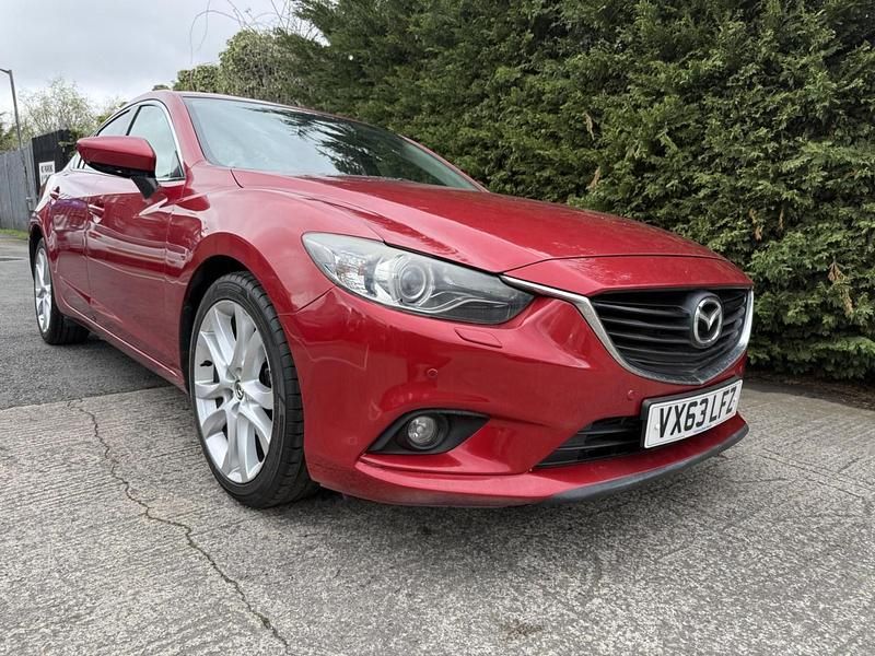 Begagnad Mazda 6 Inclusive 148 HK (108 kW) 2013 Röd Sedan