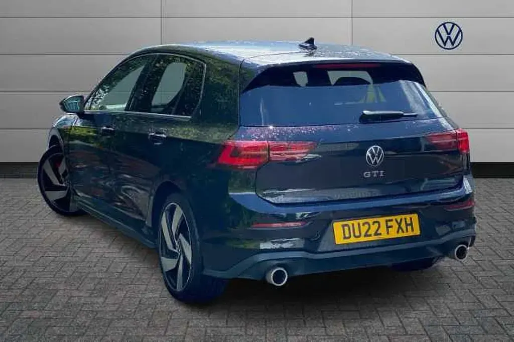 Used VW Golf VIII GTI 245 HP (180 kW) 2022 Black Hatchback