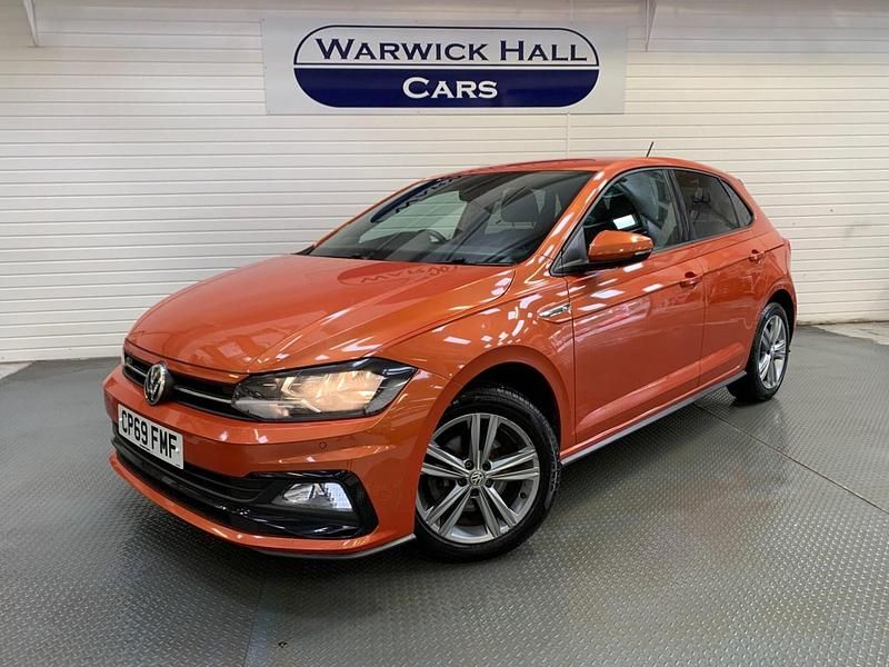 Used VW Polo R-line 2019 Orange Hatchback
