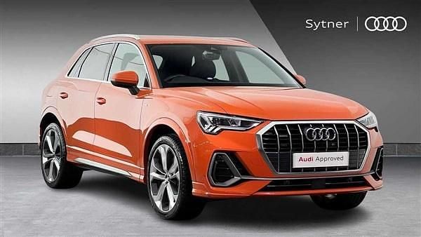 Orange Used 2023 Audi Q3 S-Line SUV | £28,750 (Good price) - Image 1/4