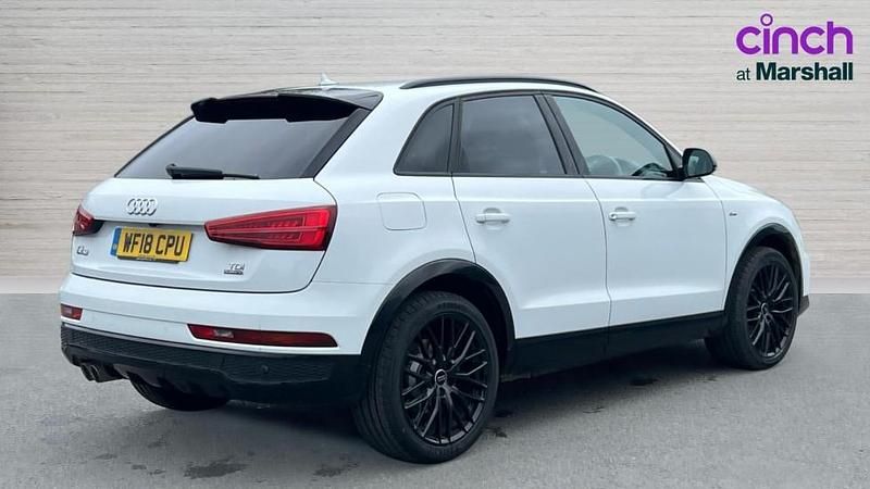 Used Audi Q3 Black Edition 150 HP (110 kW) 2018 White SUV