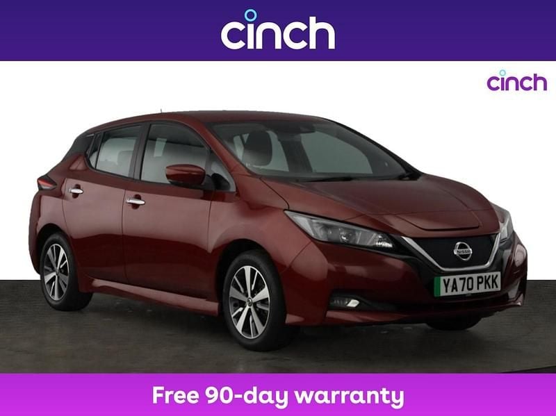 Red Used 2020 Nissan Leaf Acenta Hatchback | £8,999 (Fair price) - Image 1/3