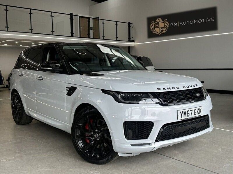 White Used 2018 Land Rover Range Rover Sport Autobiography Dynamic SUV | £27,995 (Super price) - Image 1/4