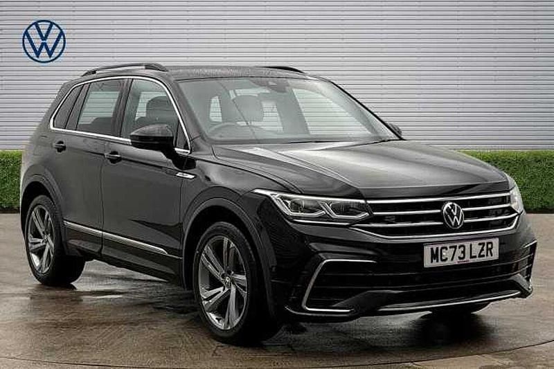 Used VW Tiguan R-line Edition 150 HP (110 kW) 2024 Black SUV