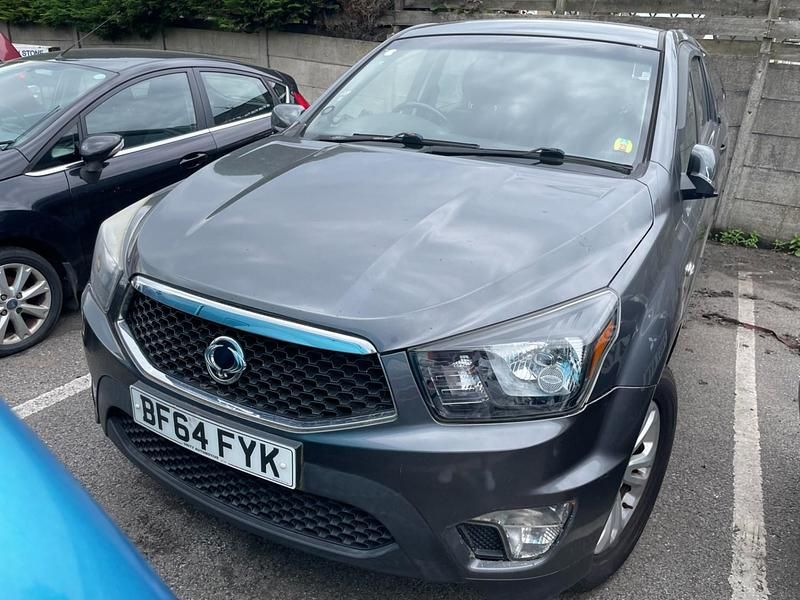 Used Ssangyong (KGM) Korando 2014 Grey Pickup