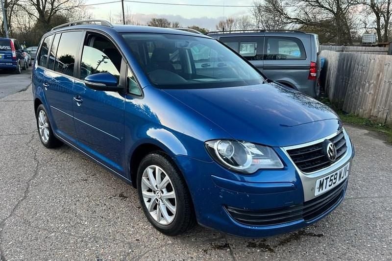 Used VW Touran Match 2010 Blue MPV