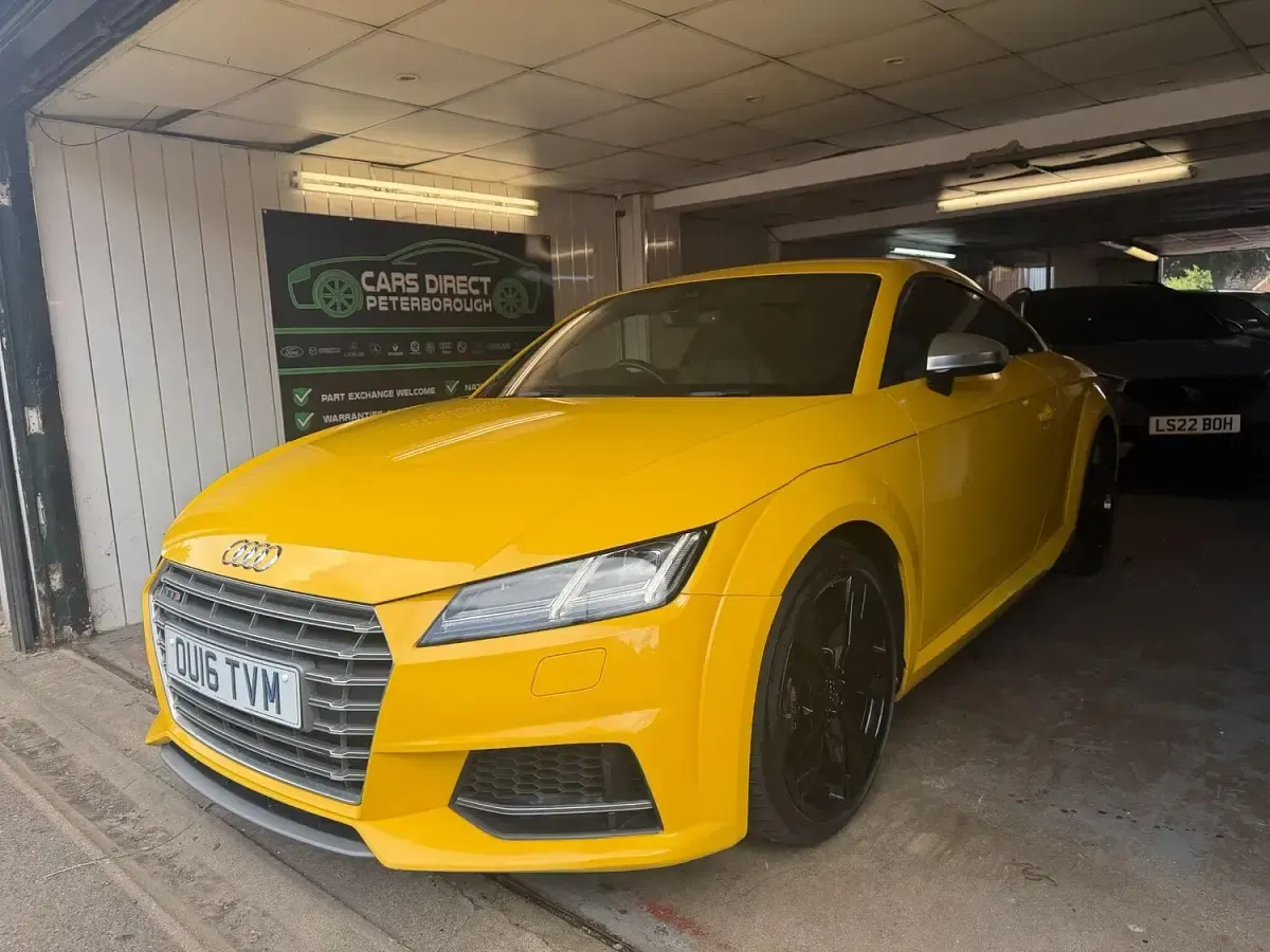 Used Audi TTS Sport 2016 Yellow Coupe